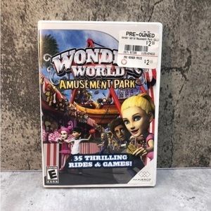 Wonder World Amusement Park Wii CIB